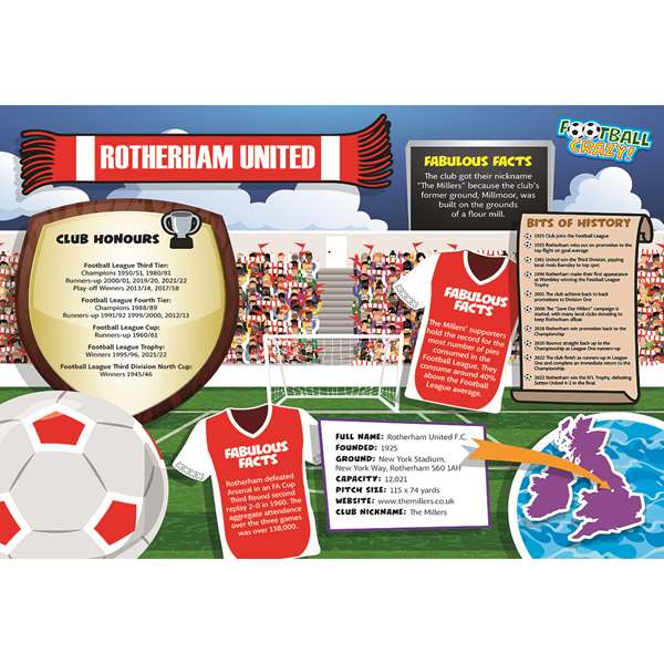 FOOTBALL CRAZY ROTHERHAM UTD (CRF400)