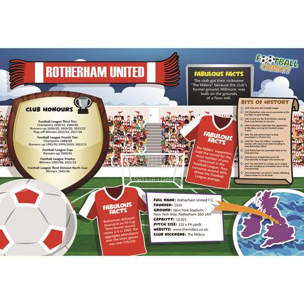 FOOTBALL CRAZY ROTHERHAM UTD (CRF400)
