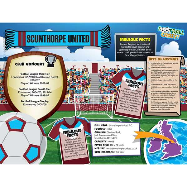 Football Crazy Scunthorpe Utd (CRF400)