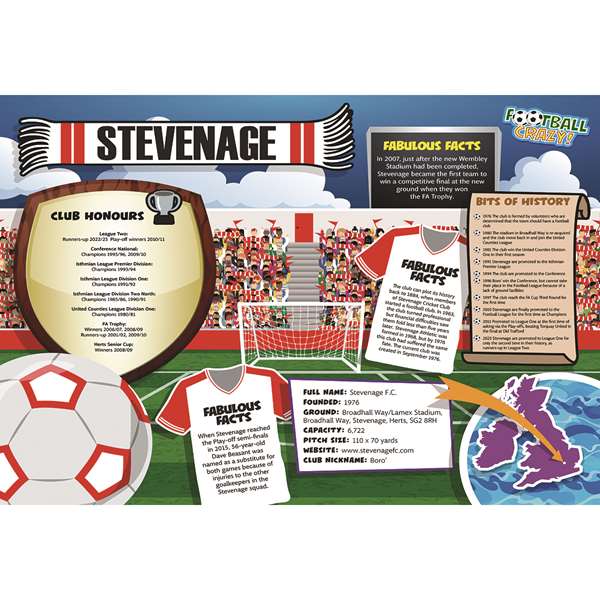 FOOTBALL CRAZY STEVENAGE (CRF400)
