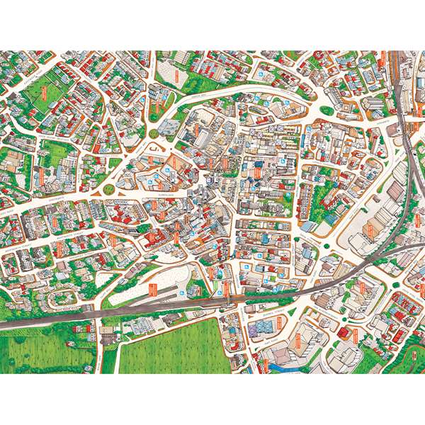JIGRAPHY CITYSCAPES WAKEFIELD (HPCCS400)