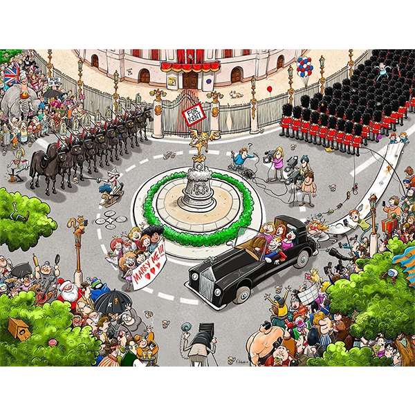 CHAOS AT THE ROYAL WEDDING