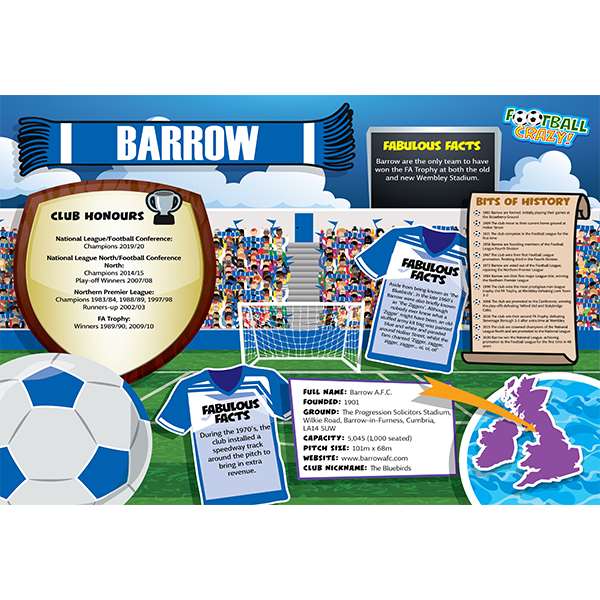 FOOTBALL CRAZY BARROW (CRF400)