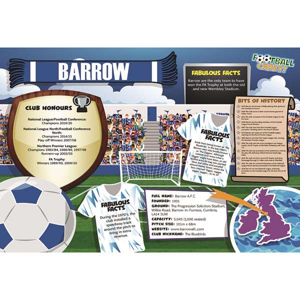 FOOTBALL CRAZY BARROW (CRF400)