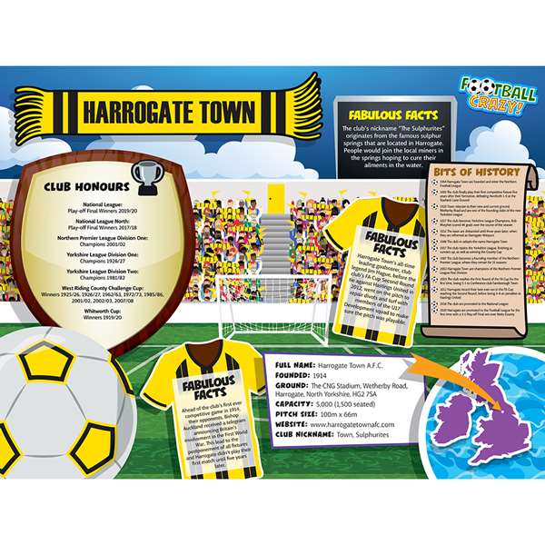 Football Crazy Harrogate Town (CRF400)