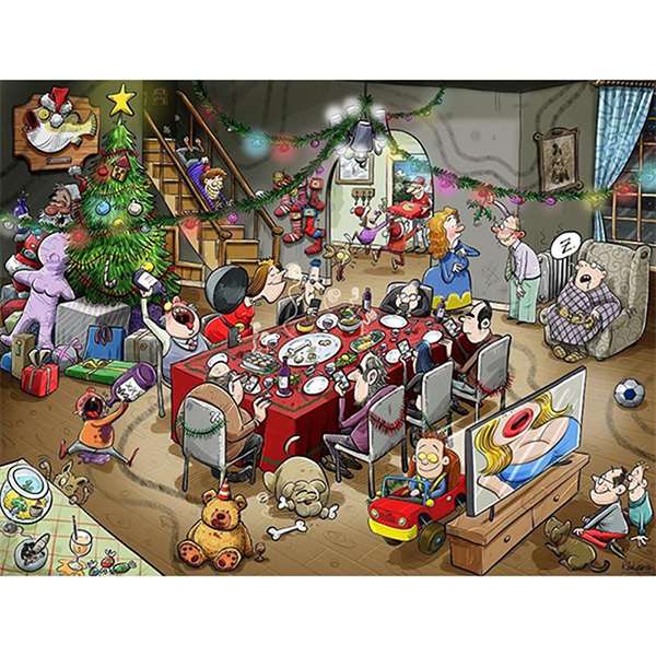 CHAOS AT CHRISTMAS LUNCH 