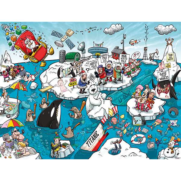 CHAOS AT THE NORTH POLE 