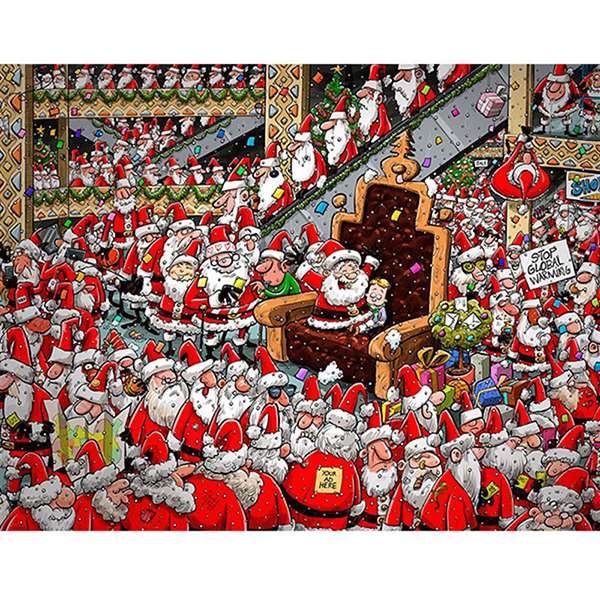 CHAOS AT SANTA'S GROTTO