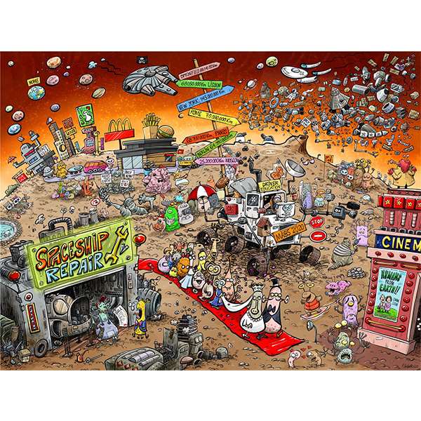 CHAOS IN SPACE