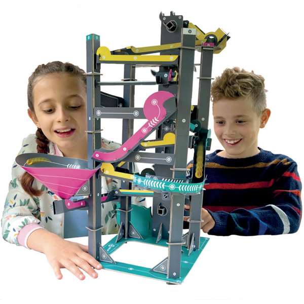 BUILD YOUR OWN MARBLE RUN