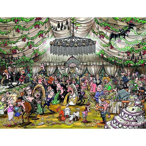 CHAOS AT THE WEDDING RECEPTION