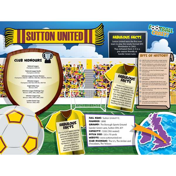 Football Crazy Sutton United (CRF400)