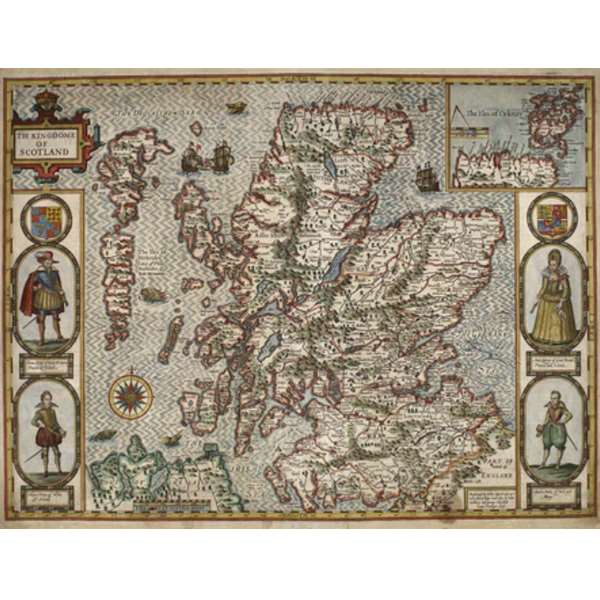 HISTORICAL MAP SCOTLAND (M4JHIST400)