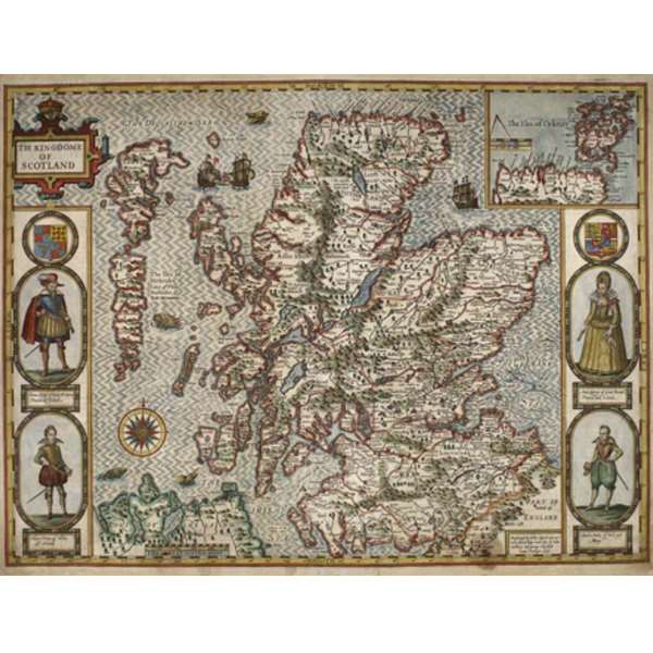 HISTORICAL MAP SCOTLAND (M4JHIST400)