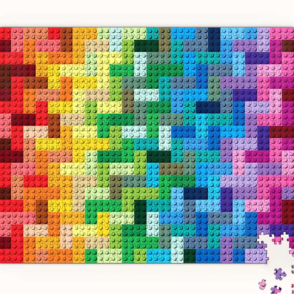 LEGO RAINBOW BRICKS