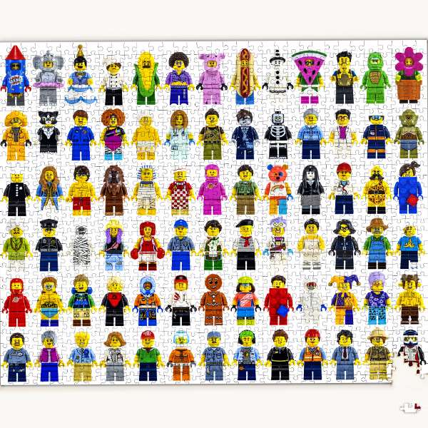 LEGO MINI FIGURE PUZZLE