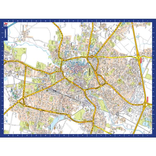 A TO Z MAP OF CAMBRIDGE (M4JAZLG)