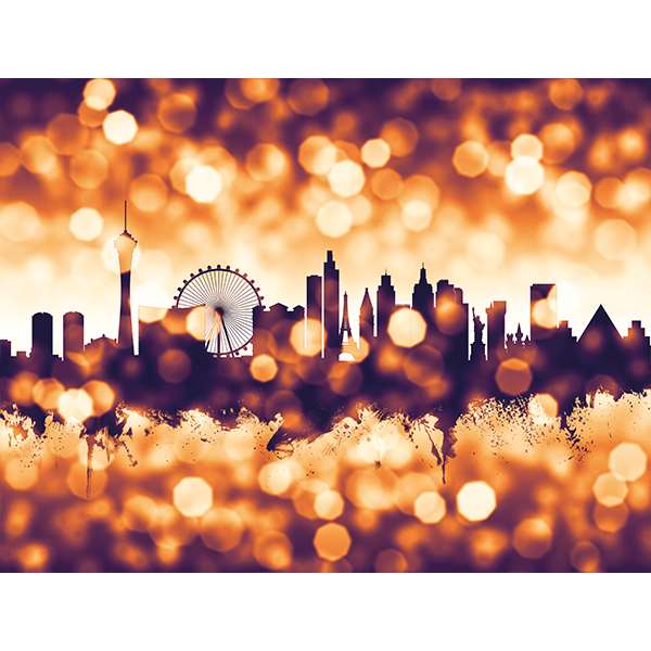 LAS VEGAS SKYLINE BOKEH SUMMER