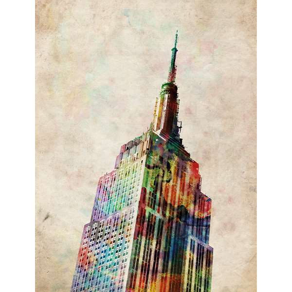 EMPIRE STATE BUILDING URBAN ART