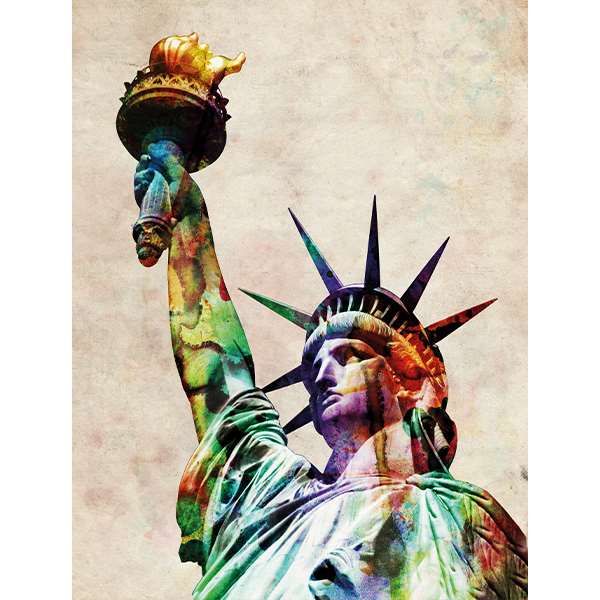 STATUE OF LIBERTY URBAN ART