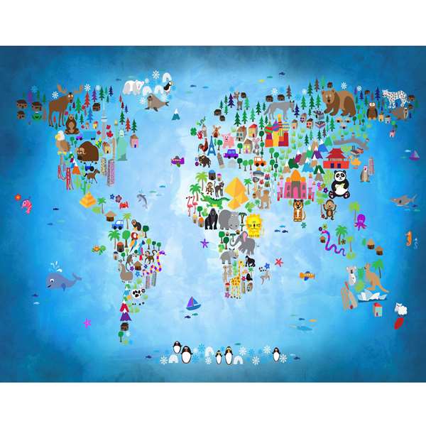 WORLD ANIMAL MAP