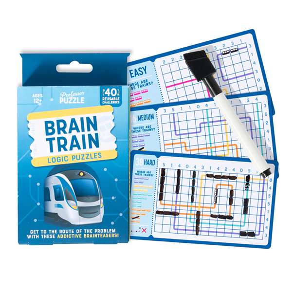 POCKET LOGIC PUZZLES - BRAIN TRAIN