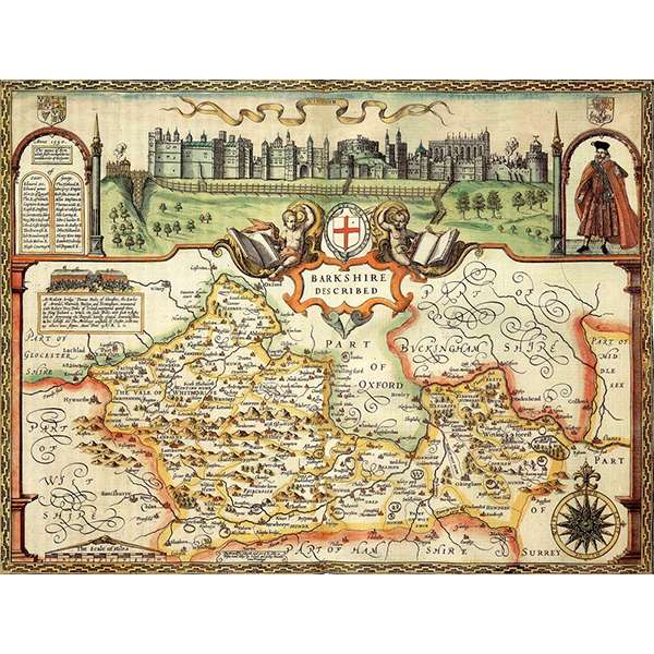 HISTORICAL MAP BERKSHIRE (M4JHIST400)