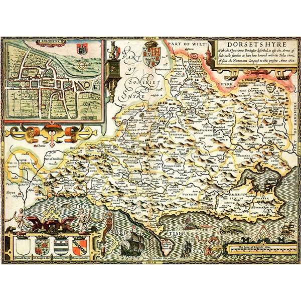 HISTORICAL MAP DORSET (M4JHIST400)