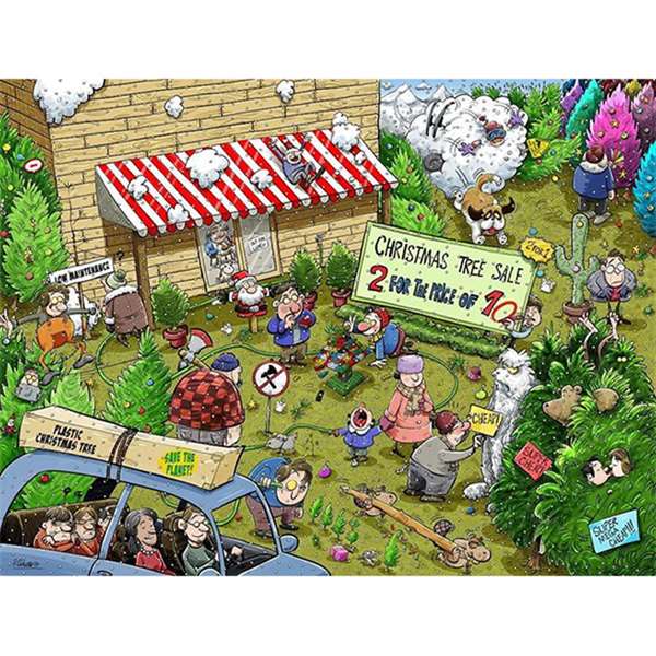 CHAOS AT CHRISTMAS TREE FARM 