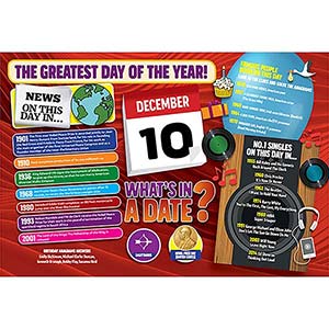 WHAT'S IN A DATE 10th DECEMBER STANDARD 