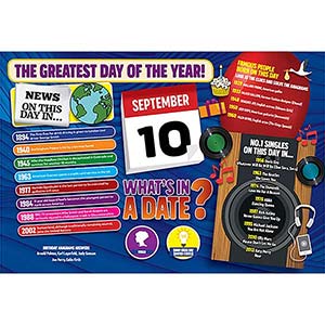 WHAT'S IN A DATE 10th SEPTEMBER STANDARD 