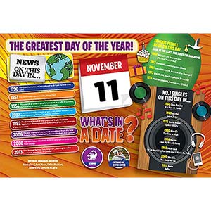 WHAT'S IN A DATE 11th NOVEMBER STANDARD 