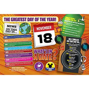 WHAT'S IN A DATE 18th NOVEMBER STANDARD 