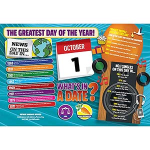 WHAT'S IN A DATE 1st OCTOBER STANDARD 