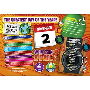 WHAT'S IN A DATE 2nd NOVEMBER STANDARD 