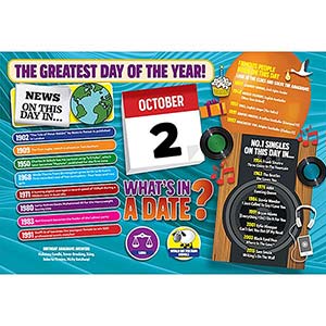 WHAT'S IN A DATE 2nd OCTOBER STANDARD 