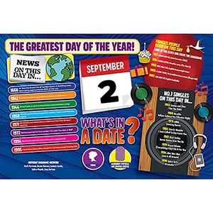 WHAT'S IN A DATE 2nd SEPTEMBER STANDARD 