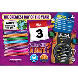 WHAT'S IN A DATE 3rd JULY STANDARD 
