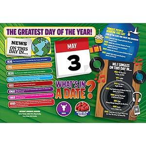 WHAT'S IN A DATE 3rd MAY STANDARD 