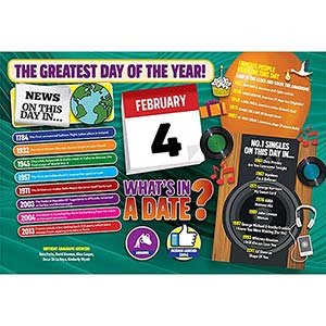 WHAT'S IN A DATE 4th FEBRUARY STANDARD