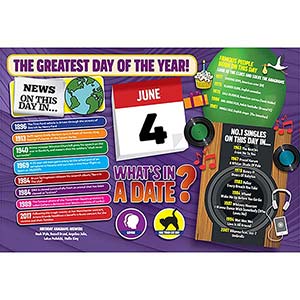 WHAT'S IN A DATE 4th JUNE STANDARD 