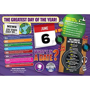 WHAT'S IN A DATE 6th JUNE STANDARD 