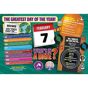 WHAT'S IN A DATE 7th FEBRUARY STANDARD 