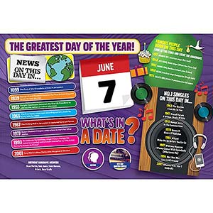 WHAT'S IN A DATE 7th JUNE STANDARD