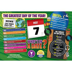 WHAT'S IN A DATE 7th MAY STANDARD 