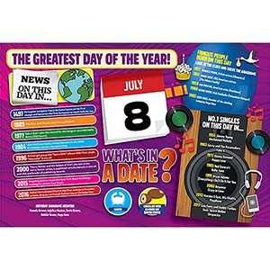 WHAT'S IN A DATE 8th JULY STANDARD 