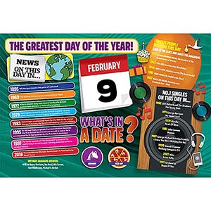 WHAT'S IN A DATE 9th FEBRUARY STANDARD