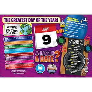 WHAT'S IN A DATE 9th JULY STANDARD 