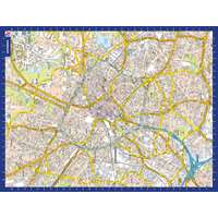 A To Z Map Of Bournemouth Puzzle – 1000 Teile Für Erwachsene, Detaillierte Straßenkarte