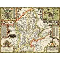 HISTORICAL MAP STAFFORDSHIRE (M4JHIST400) Thumbnail